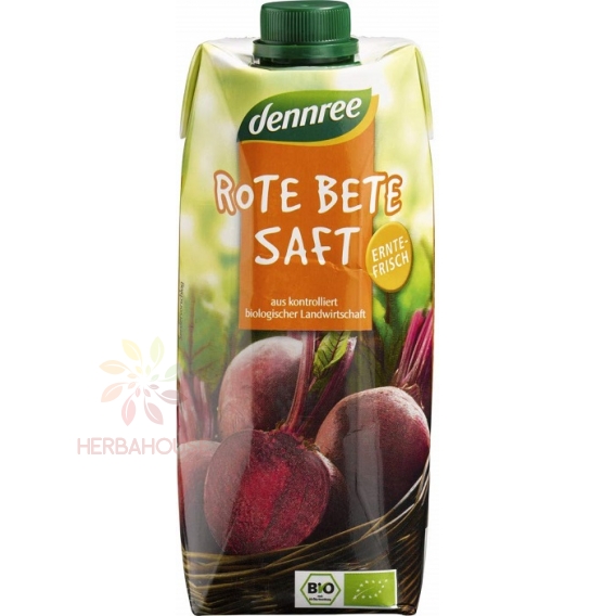 Obrázok pre Dennree Bio Suc de sfeclă roșie (500ml)