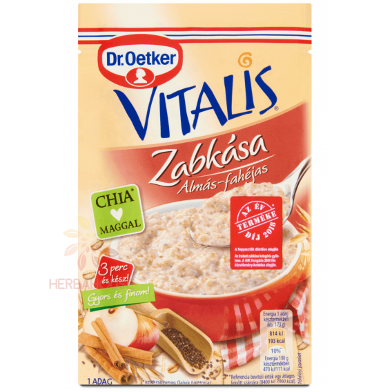 Obrázok pre Dr. Oetker Vitalis Terci de ovaz mere si scortisoara (48g)