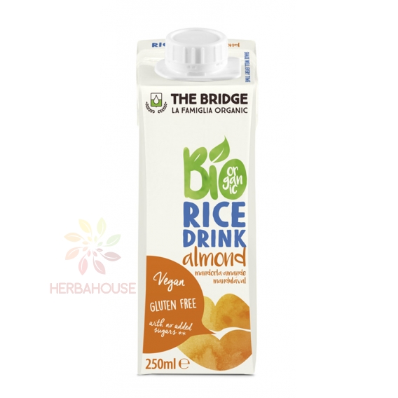 Obrázok pre The Bridge Bio Băutură de orez cu migdale (250ml)