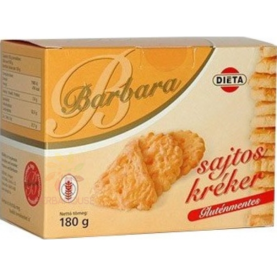 Obrázok pre Barbara Biscuiți cu brânză fără gluten (180g)