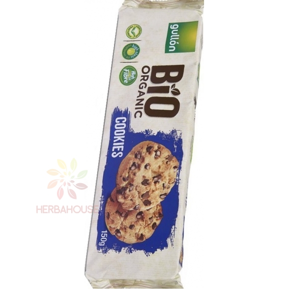 Obrázok pre Gullón Bio Cookies Biscuiți cu bucăți de ciocolată (150g)