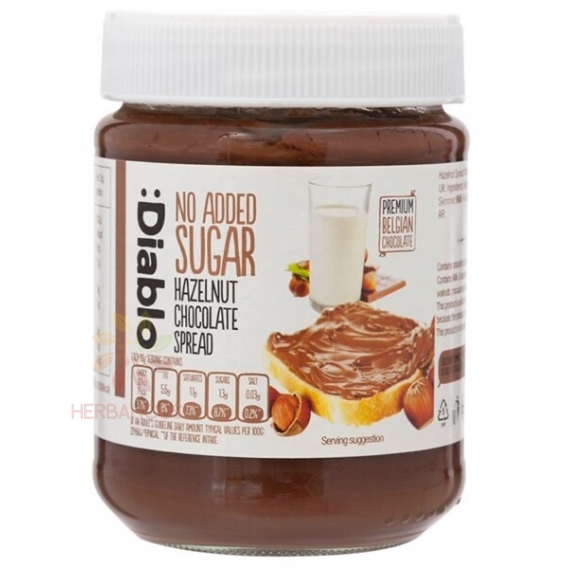 Obrázok pre Diablo Cremă de alune cu îndulcitor (350g)