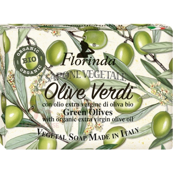 Obrázok pre Florinda Bio Săpun vegetal cu măsline verzi (100g)