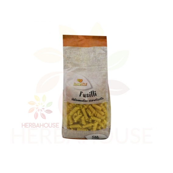 Obrázok pre LoveDiet Paste de porumb fără gluten fusilli (500g)