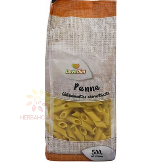Obrázok pre LoveDiet Paste de porumb fără gluten penne (500g)