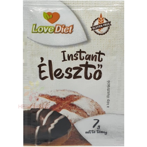 Obrázok pre LoveDiet Drojdie uscată fără gluten (7g)
