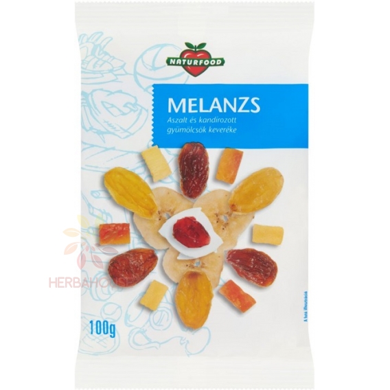 Obrázok pre Naturfood Melange amestec de fructe uscate și confiate (100g)