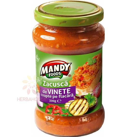Obrázok pre Mandy Zakuska Tartina de legume cu vinete (300g)