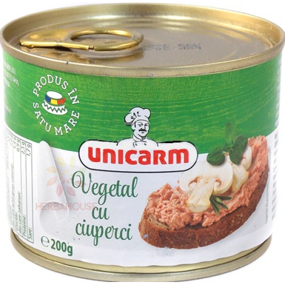 Obrázok pre Unicarm Vegetal Pate de legume ciuperci (200g)