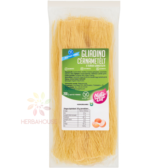 Obrázok pre Naturbit Gliadino Paste fără gluten cu 6 ouă (200g)