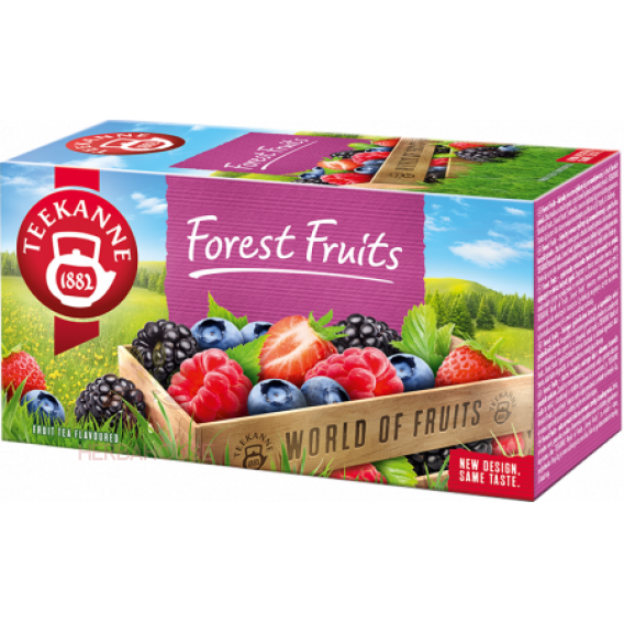 Obrázok pre Teekanne Forest Fruits ceai de fructe din plante Fructe de pădure (20buc)