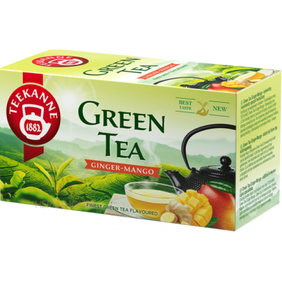 Obrázok pre Teekanne Ceai verde cu aromă de ghimbir și mango (20buc)