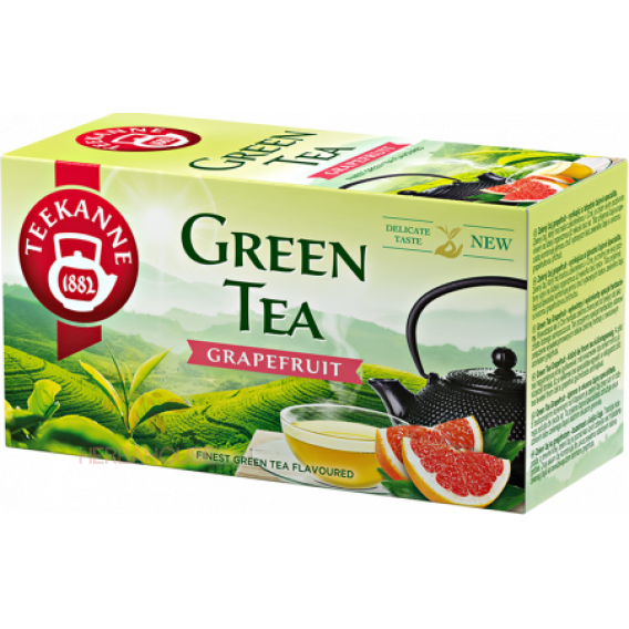 Obrázok pre Teekanne Ceai verde cu aromă de grapefruit (20buc)