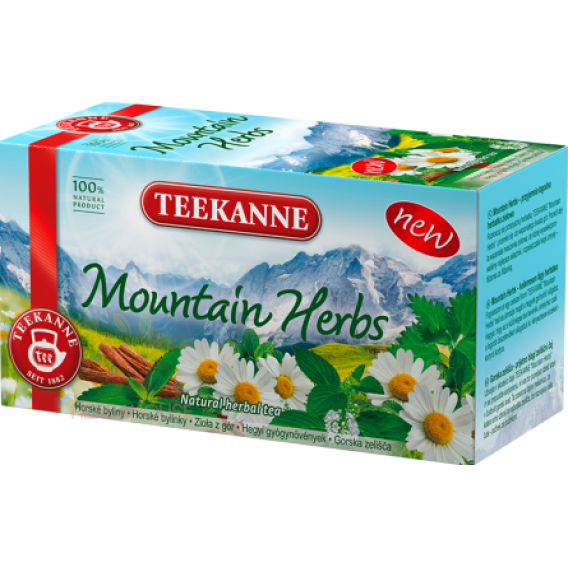 Obrázok pre Teekanne Mountain Herbs ceai de plante ierburi de munte (20buc)