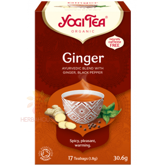 Obrázok pre Yogi Tea® Bio Ceai ayurvedic Ghimbir (17buc)