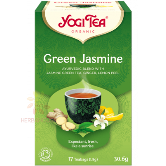 Obrázok pre Yogi Tea® Bio Ceai verde ayurvedic iasomie (17buc)