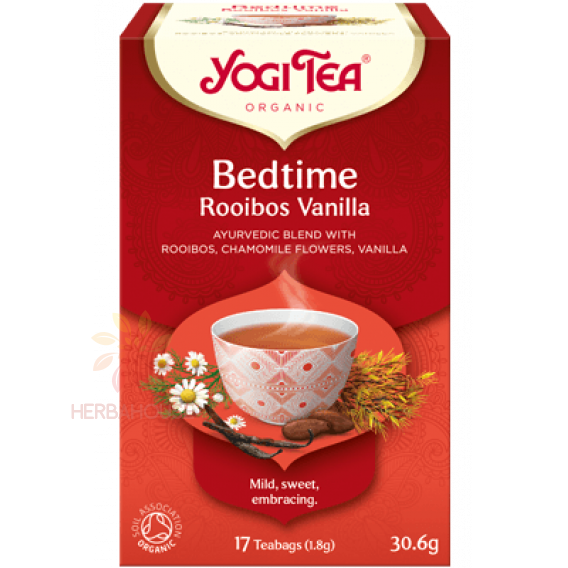 Obrázok pre Yogi Tea® Bio Ceai ayurvedic de culcare Rooibos vanilie (17buc)