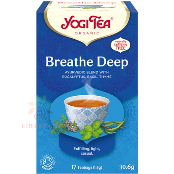 Obrázok pre Yogi Tea® Bio Ceai ayurvedic pentru respirație liberă (17buc)