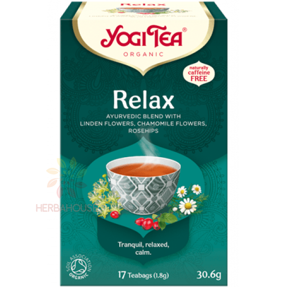 Obrázok pre Yogi Tea® Bio Ceai Ayurvedic Relax (17buc)
