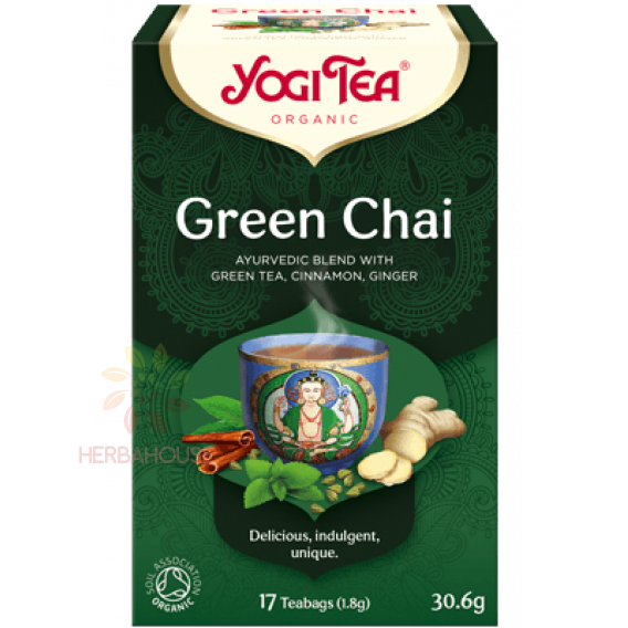 Obrázok pre Yogi Tea® Bio Ayurvedic Tea Chai verde (17buc)