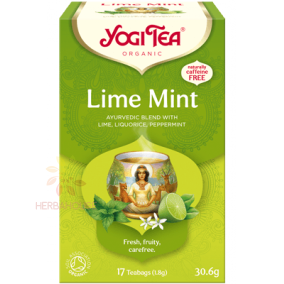 Obrázok pre Yogi Tea® Bio Ceai ayurvedic lime, menta (17buc)