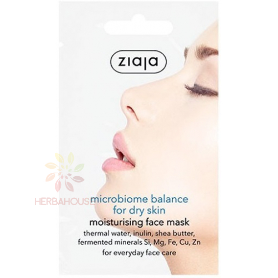 Obrázok pre Ziaja Microbiome Balance Mască de față cremoasă hidratantă (7ml)