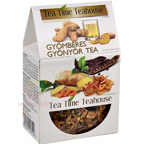 Obrázok pre Tea Time Teahouse Ceai de fructe vrac ghimbir (100g)