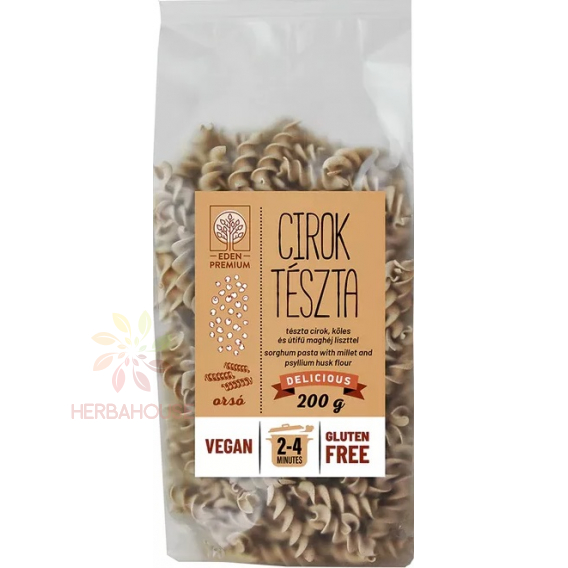 Obrázok pre Éden Prémium Paste cu sorg fără gluten fusilli (200g)