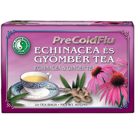 Obrázok pre Dr.Chen Pre Cold Flu Ceai Echinacea violet și ghimbir (20buc)