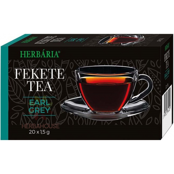 Obrázok pre Herbária Ceai negru cu aromă de Earl Grey porționat (20buc)