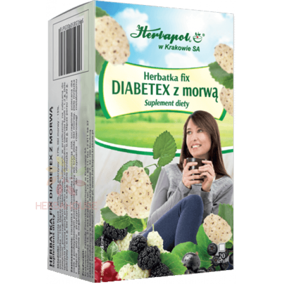 Obrázok pre Herbapol Diabetex ceai de plante pentru diabetici (20buc)