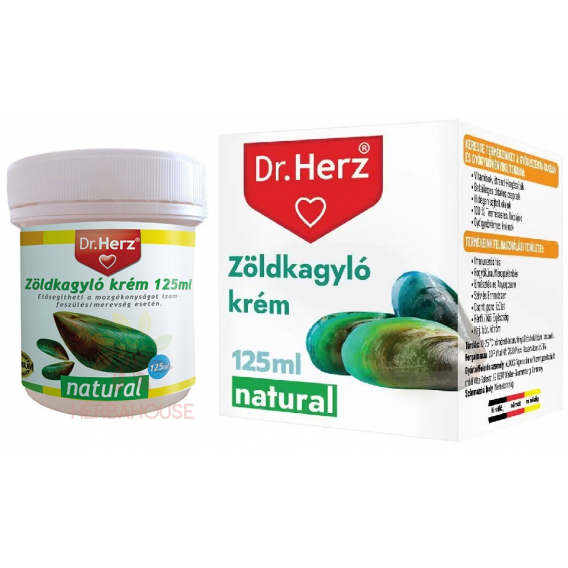 Obrázok pre Dr.Herz Cremă cu midii verzi – susținere a articulațiilor și a mobilității (125ml)