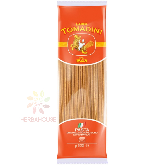 Obrázok pre Tomadini Paste dure din cereale integrale - spaghete (500g)