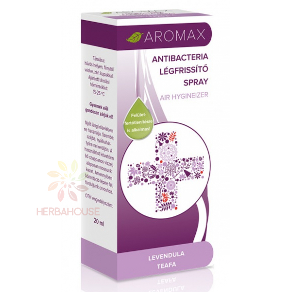 Obrázok pre Aromax Antibacteria Spray de odorizant cu lavandă australiană și Tea Tree (20ml)