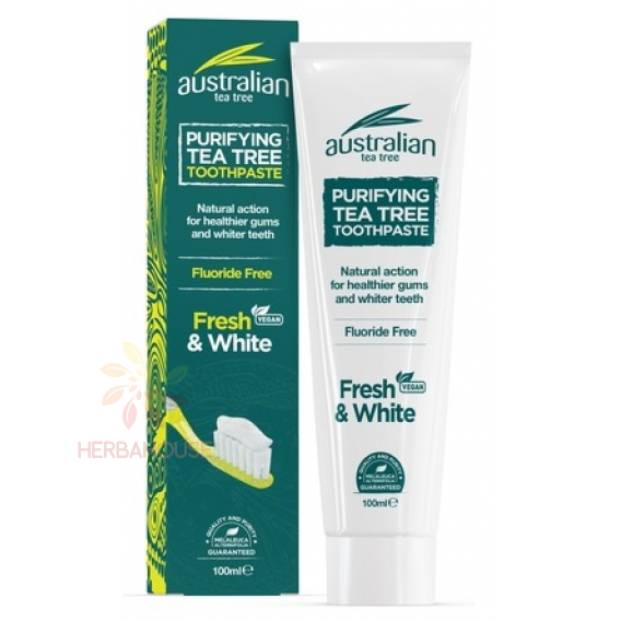 Obrázok pre Optima Fresh & White Pastă de dinți cu ulei de Tea Tree (100ml)