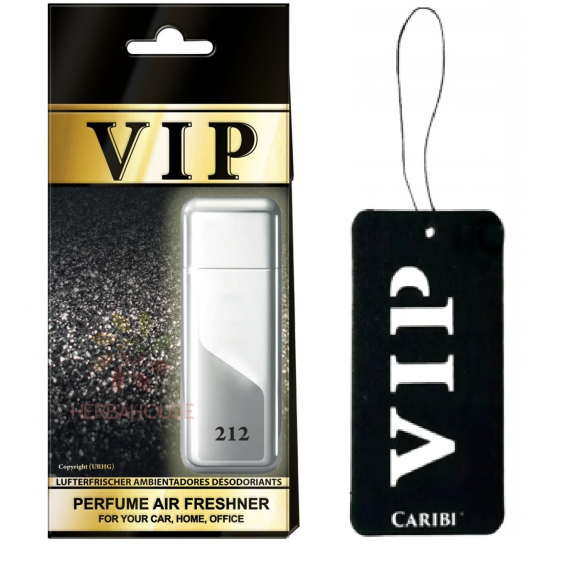 Obrázok pre VIP Air parfum odorizant Carolina Herrera 212 VIP Men (1buc)