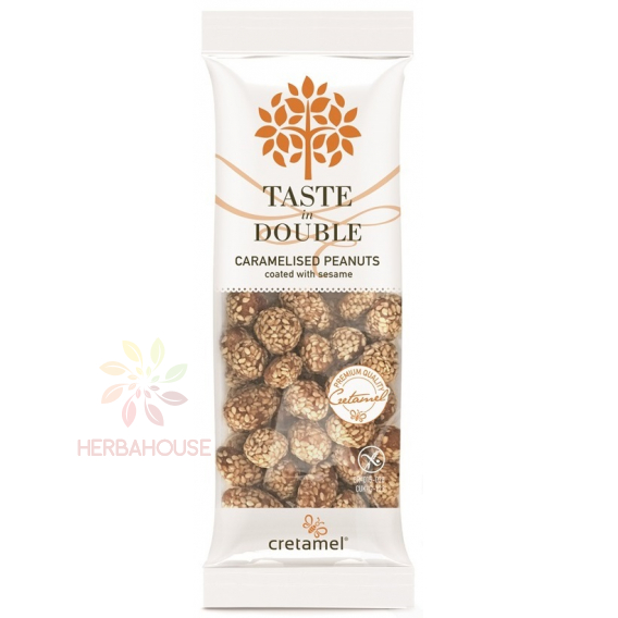 Obrázok pre Cretamel Arahide caramelizate cu susan (100g)