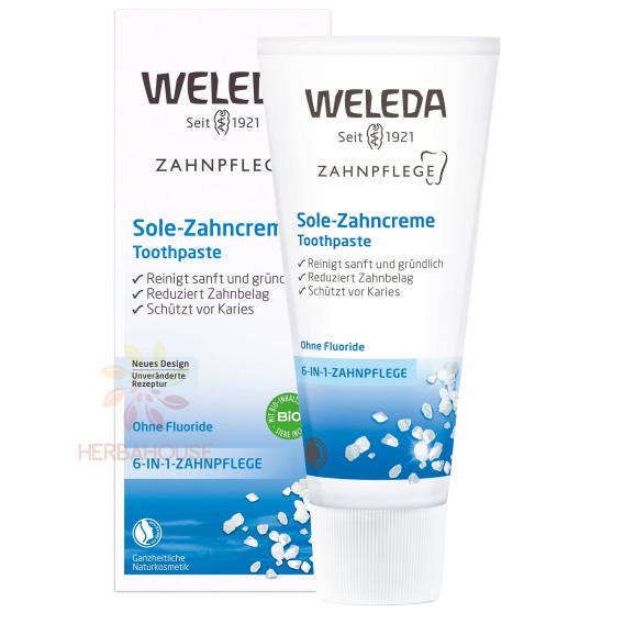 Obrázok pre Weleda Bio Pasta de dinti cu sare de mare fara fluor (75ml)