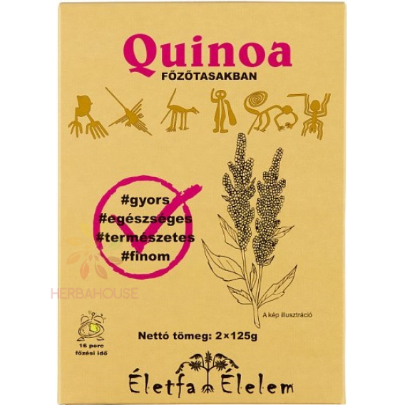 Obrázok pre Életfa Élélem Quinoa în pungi de gătit (2 x 125g)