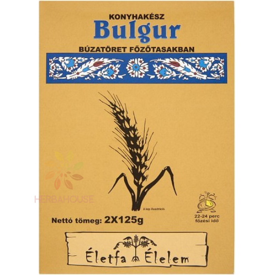 Obrázok pre Életfa Élelem Bulgur în pungi de gătit (2 x 125g)