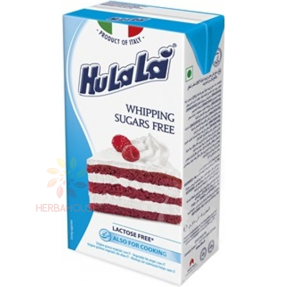 Obrázok pre Hulala Frișcă fără lactoză neîndulcită (500ml)