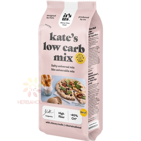 Obrázok pre Naturbit It´s us Kate´s Low Carb Mix Amestecul universal de făină fără gluten sarat (500g)