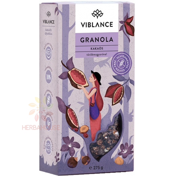 Obrázok pre Viblance Granola de cacao fără gluten (275g)