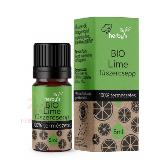 Obrázok pre Herbys Bio Ulei esențial lime 100% natural (5ml)