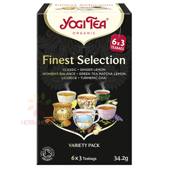 Obrázok pre Yogi Tea® Finest Selection Ceai Cea mai bună selecție (18buc)