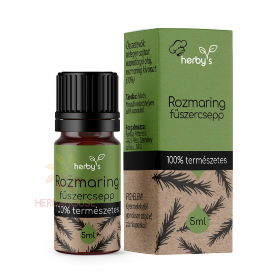 Obrázok pre Herbys Ulei esențial de rozmarin 100% natural (5ml)