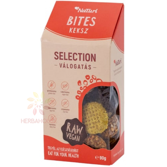 Obrázok pre NaTuri Bites Biscuiti fără gluten - selecție (100g)