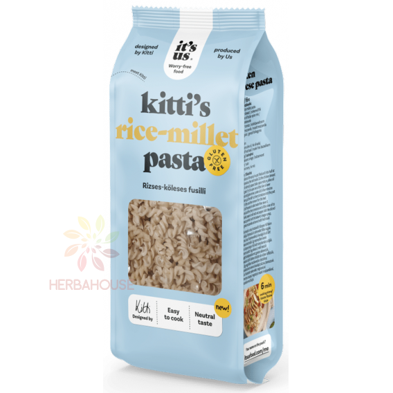 Obrázok pre It´s us Kittis Paste cu mei-orez fără gluten - fusilli (200g)