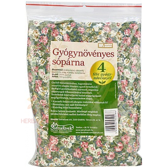 Obrázok pre Szénafüvek Pernă de sare cu 4 plante medicinale (1buc)