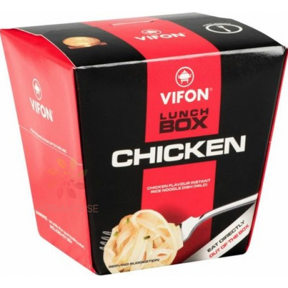 Obrázok pre Vifon Lunch Box Fidea instant de orez cu aromă de pui (85g)